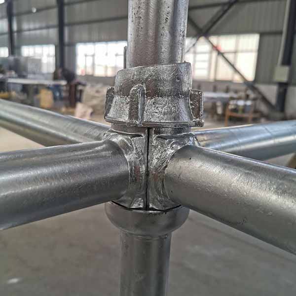 Pasos de instalación de andamios de cuplock